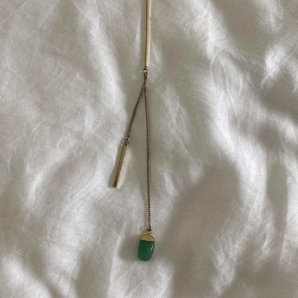 J Crew long pendant necklace